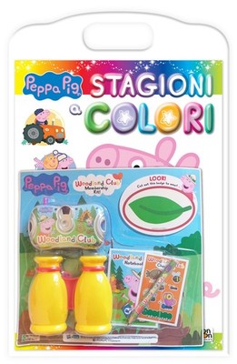 Jahreszeiten in Farbe. Peppa Pig. Ediz. farbig. Mit Entdecker Set - P...