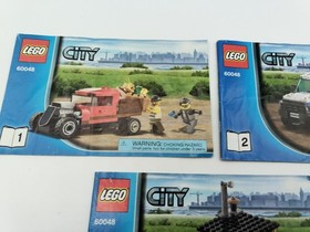 LEGO City 60048 - Police Dog Unit - 100% Complete + Instructions - NO Box