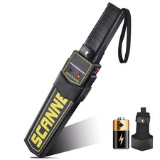 Hand held Metal Detector Wand Security Scanner,High-Sensitivity Security Wand...