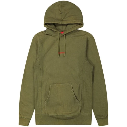 Sweat à capuche logo vert suprême taille M / taille M / homme / vert / coton
