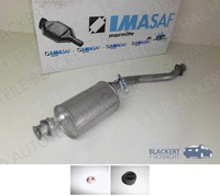 Imasaf Auspuff MSD Mitteltopf für Land Rover Defender (Ld) 2.5 TDI 90 83KW