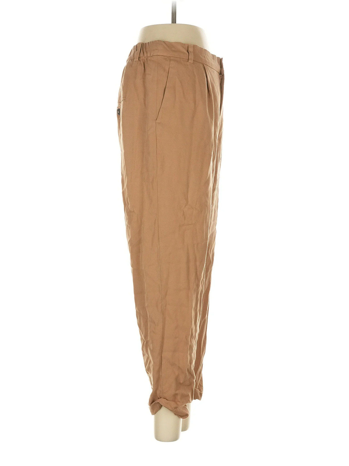 Zara Women Brown Casual Pants S thumbnail 3