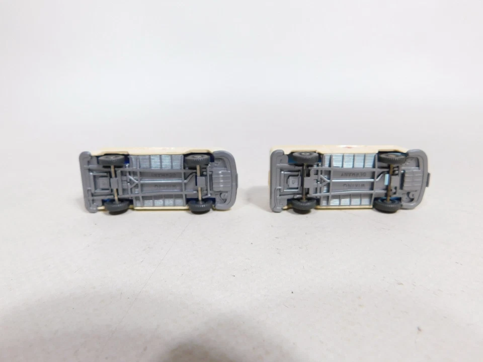 2x wiking H0 1:87 Ambulanza VW Volkswagen T2 Drk Croce Rossa Mint # CW815-0,5 - Immagine 3 di 4
