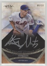 2017 Topps Tier One Prime Performers Silver Ink 8/10 Steven Matz Auto 8k4