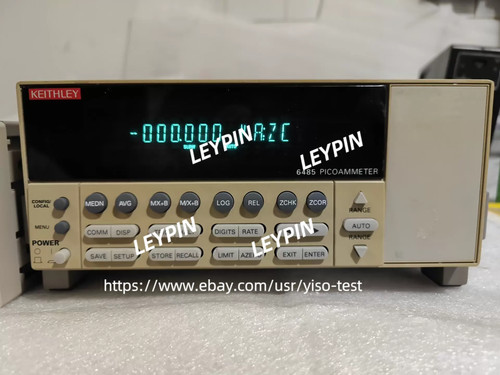 1 PCS Keithley 6485 Picoammeter pAmmeter 5-1/2 Digit Resolution /Good function*y