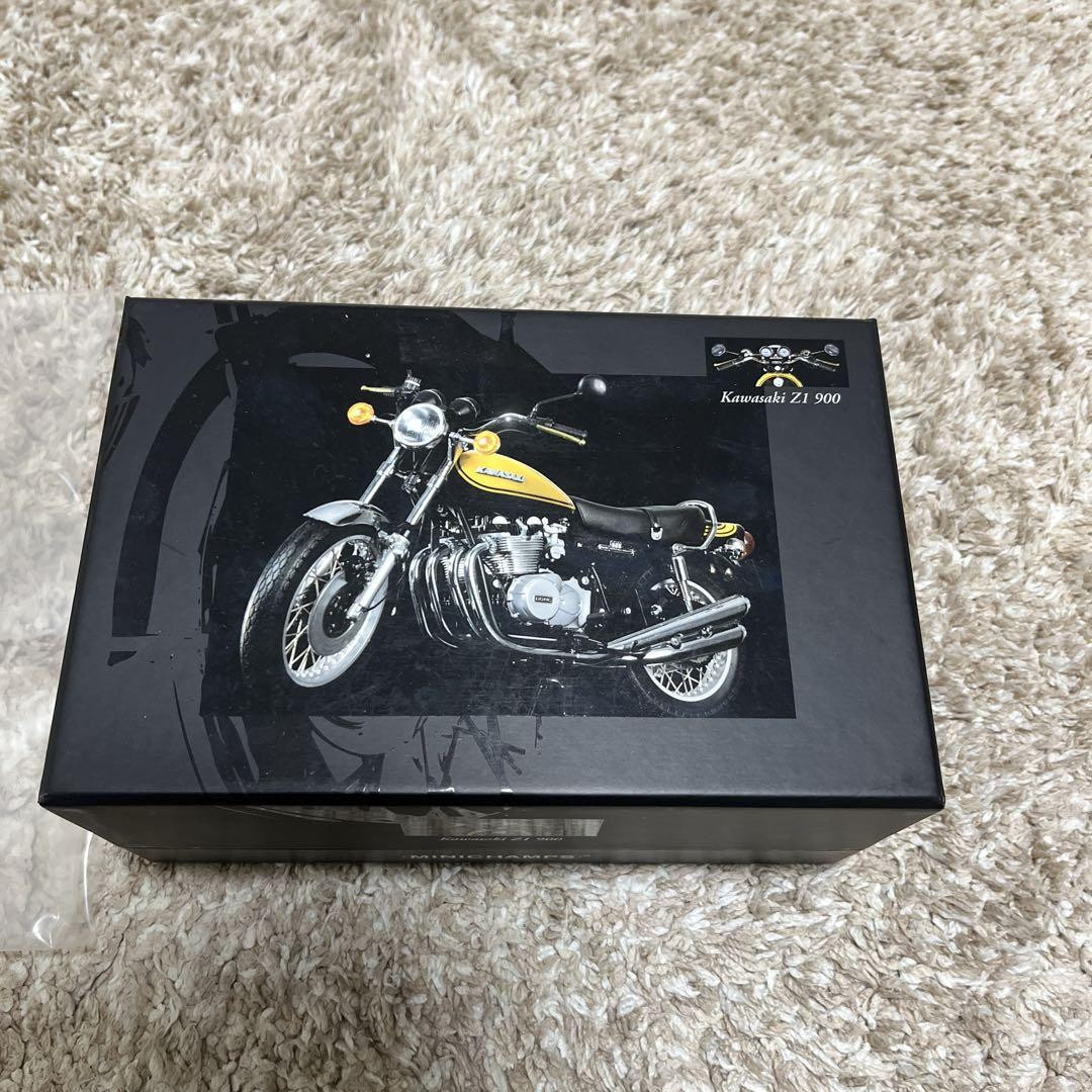 Minichamps Kawasaki Z1 900 1/12 Yellow Ball | eBay Minichamps Kawasaki Z1 900 1/12 Yellow Ball | eBay