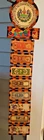 El Salvador Decoupage Currency Wooden Plaque $$ Souvenir Wall  Art 30" x 6-1/2"