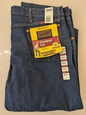 Wrangler Cowboy Cut Jeans Size 42x30 Relaxed Fit New With Tags 100 Cotton