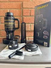 SALE Rare Coldest 24oz Limitless FARTHER AWAY GLOWIE RARE, 3 Lids Leak proof NIB