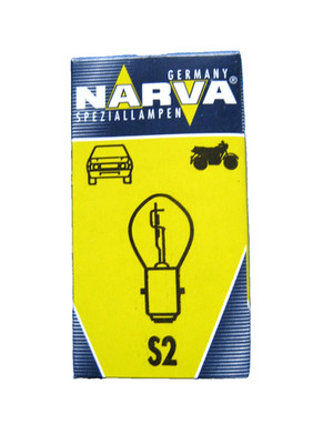2 Stück  NARVA   S2  Standard      12V  35/35W    Sockel BA20d  # 49531