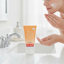 Oil-Free Acne Face Wash with 2 Salicylic Acid, 6.7 oz Daily Cleanser