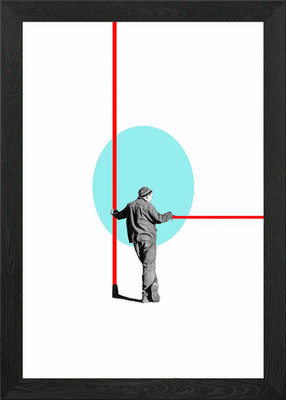 Der Konstrukteur Gerahmtes Wandbild Poster Leinwanddruck Bild