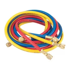 Imperial 806-Mrs Manifold Hose Set, 72 In, Red, Yellow, Blue