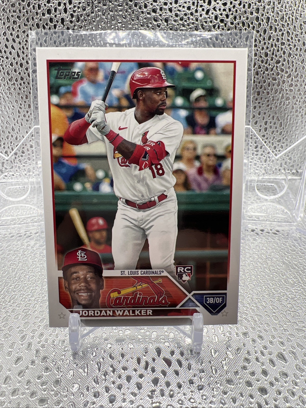 2023 Topps Series 2 Jordan Walker Rookie Card #344 St Louis Cardinals Rookie