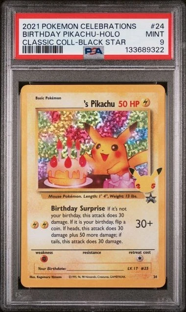 Birthday Pikachu for sale | eBay
