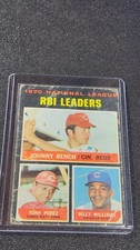 1971 Topps - League Leaders Johnny Bench, Tony Perez, Billy Williams #64
