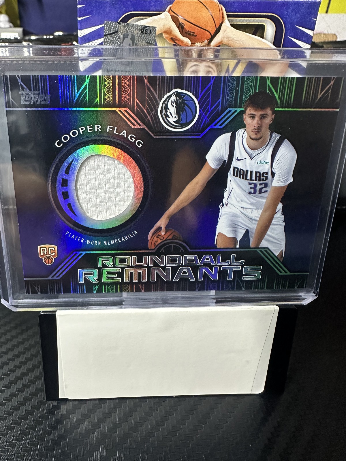 2025-26 Topps - Rookie Roundball Remnants Cooper Flagg #RRR-CF (RAINBOW)