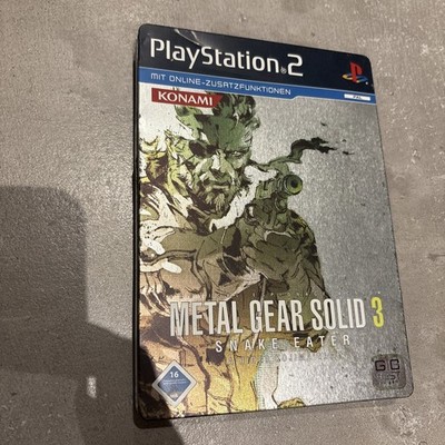 Metal Gear Solid 3 Snake Eater (Sony PlayStation 2, 2005) PS2 Steelbook