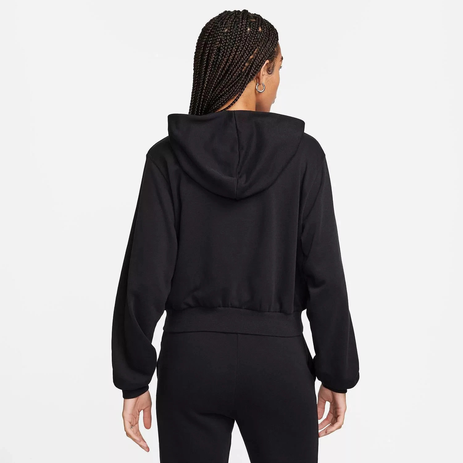 Nike Women's Sportswear Chill Terry Full-Zip Hoodie, Black, Size M