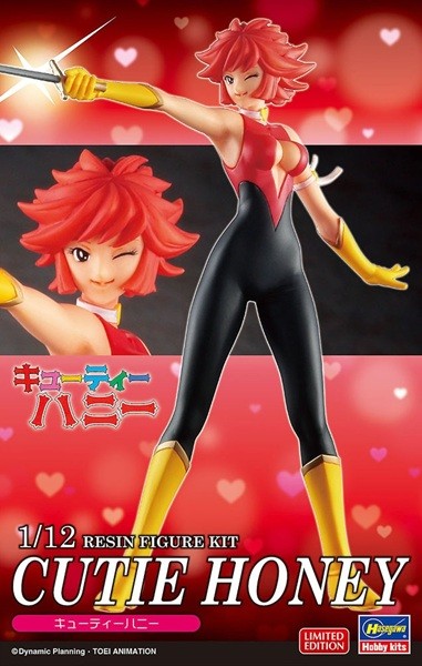 Hasegawa SP581 1/12 Cutie Honey Figure Kit - New