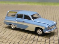 1/87 Brekina Wartburg 311 Camping Hellblau/Weiß 27125
