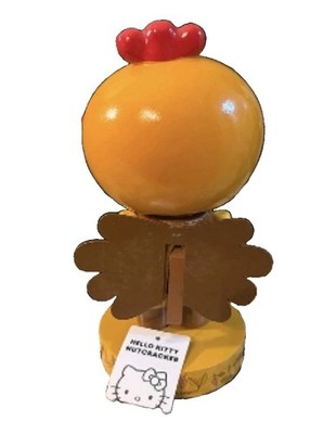 NWT Sanrio Hello Kitty Thanksgiving Turkey Wooden Nutcracker