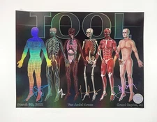 Tool Grand Rapids Van Andel Arena Autographed Signed Poster Authentic