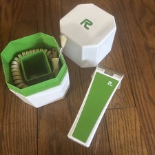 Vintage 1970s Lady Remington Green Electric Shaver Razor with Case