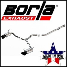 Borla 3 S-type Cat-back Exhaust System Fits 2022-2025 Subaru Wrx Sedan 2.4l L4