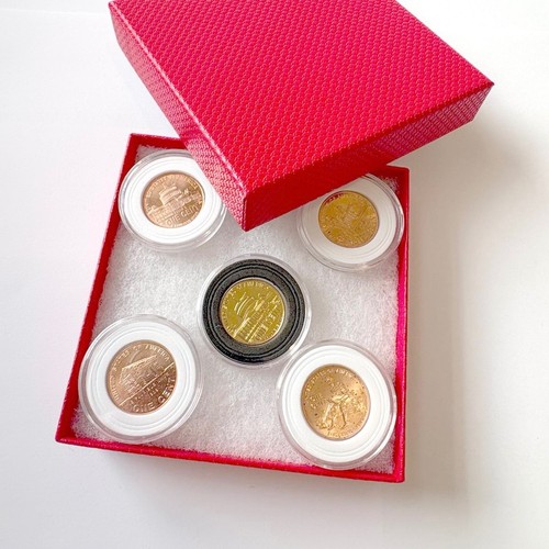2009-D SET with Gold-Plated Presidency Cent - Collector's Set "BU" UNC