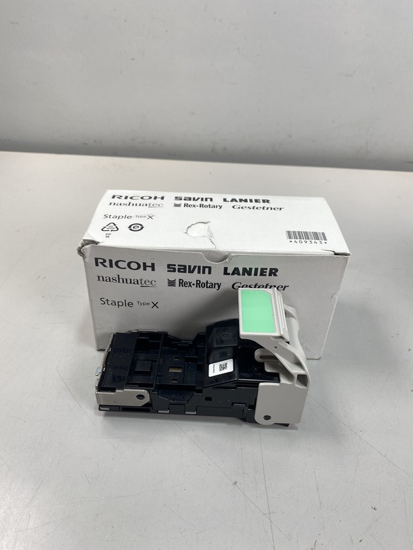 Ricoh 409343 (Type X) Staple Cartridge  5,000 Page Yield