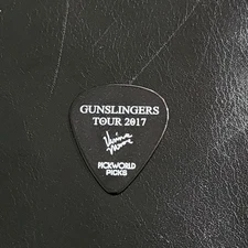 ORIGINAL TOUR GUITAR PICK UFO VINNIE MOORE (BLACK)
