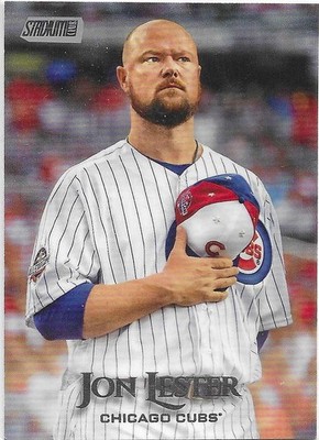 2019 Stadium Club #64 - Jon Lester - Chicago Cubs