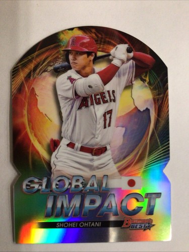 2022 Bowman's Best - Global Impact Die-Cuts Shohei Ohtani #GI-1