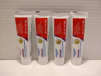  (4ea) Hydrocortisone Cream Equate Maximum Strength 1oz.ea Exp 2027 No Box