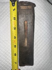 VINTAGE JAPAN 3LB Drop Forged Steel Wood Splitting Wedge 7 Inches Long