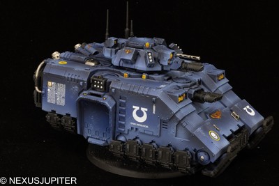 Warhammer 40k space marines repulsor C - fully painted