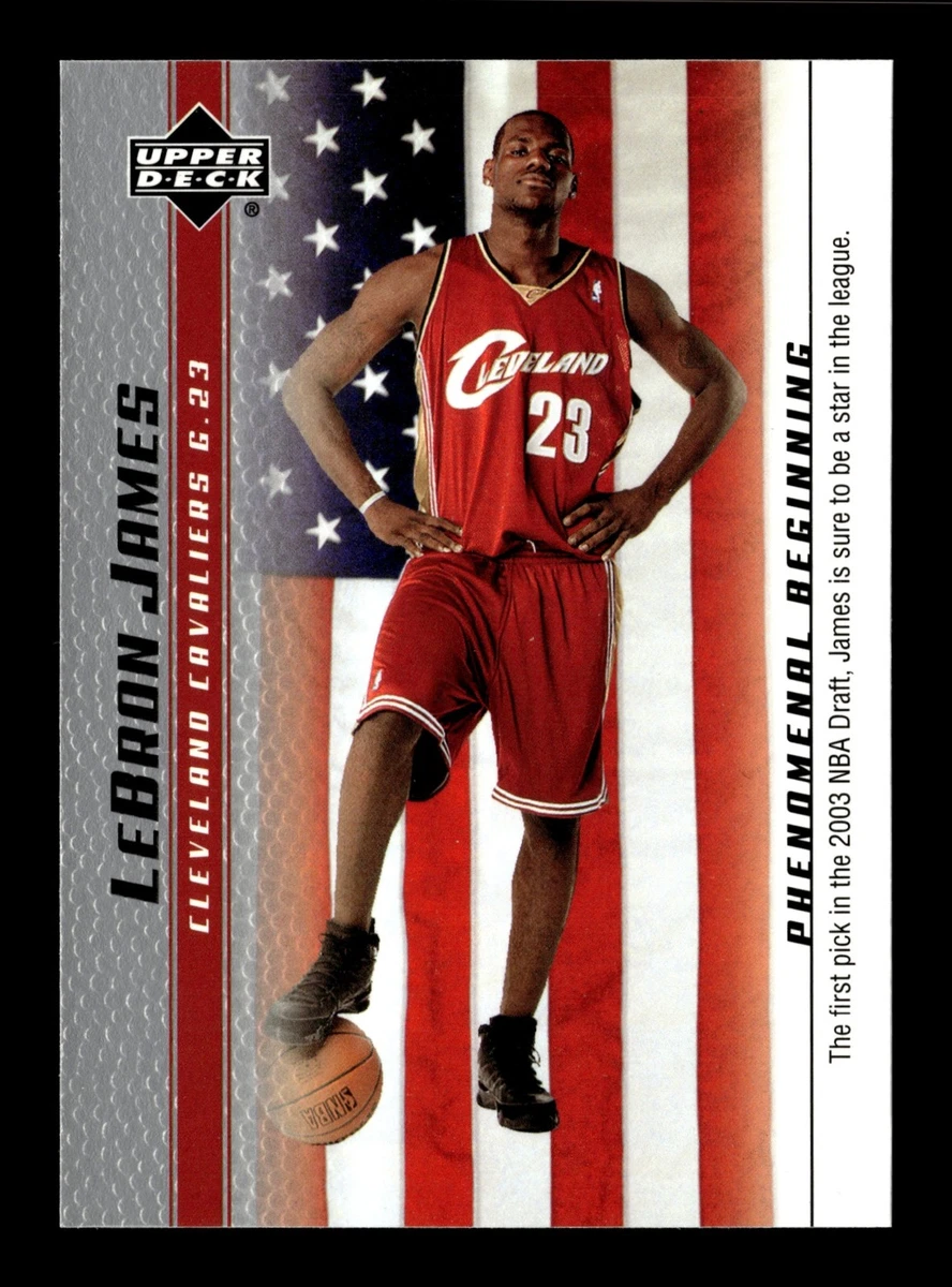 25+ Upper Deck Lebron James Phenomenal Beginning 2003-04 #20 for