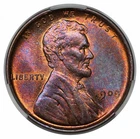1909 Lincoln Cent, CACG UNC details