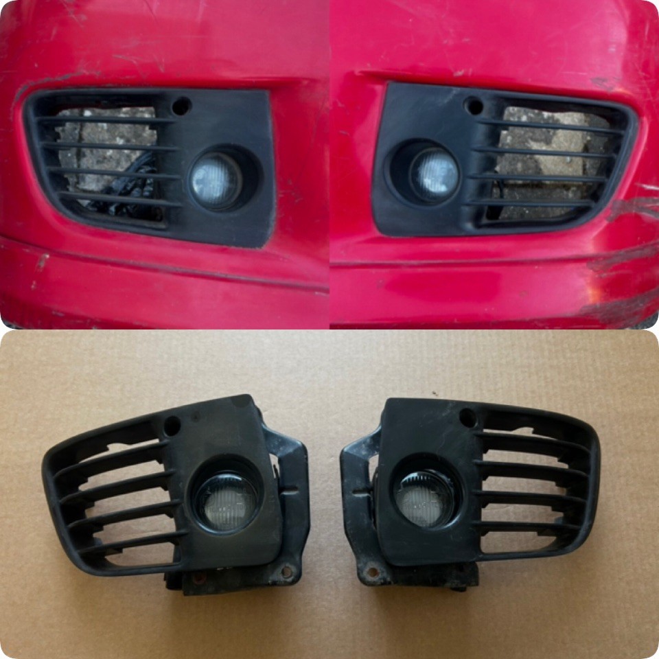 JDM 1996 1997 MITSUBISHI MIRAGE LANCER GENUINE FRONT PROJECTOR SPORT FOG LIGHT