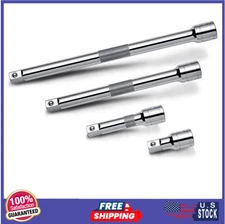4 Piece 3/8 Inch Drive Extension Bar Set, 3/8 Inch Drive Socket Extension Set In