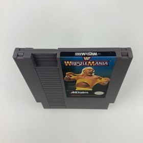 WWF Wrestlemania (Hulk Hogan) (Nintendo NES) Cleaned & Tested Works