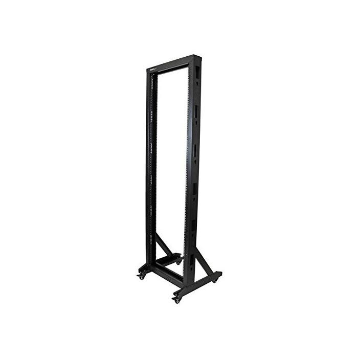 Rack de serveur 42U StarTech.com châssis en acier 2 montants pour réseau local