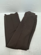New Vintage Brown Circle S Polyester Pants 05003921 ZZ-31