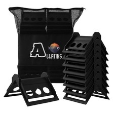 32 Pack 4" Flatbed Edge Protectors with Carrying Case - 4" Winch Ratchet Stra...