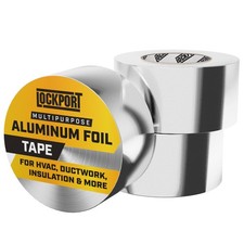 Aluminum Foil Tape 3 Pack Extra Thick 3.6 Mil Silver Duct HVAC Insulation Hea...