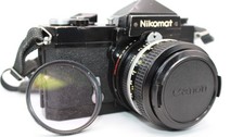 Nikon FT 35mm SLR Film Camera w/ Nikkor 50mm f/1.4 Lens READ AS-IS
