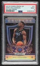 2019 Panini Prizm Draft Picks Crusade Silver Zion Williamson #51 PSA 9 MINT 1m8f