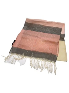 Echarpe femme GUCCI rose motif complet occasion