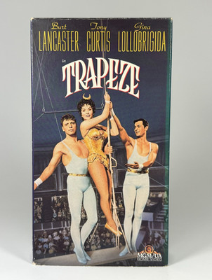 Trapeze (1956)   VHS   Burt Lancaster, Tony Curtis, Gina Lollobrigida